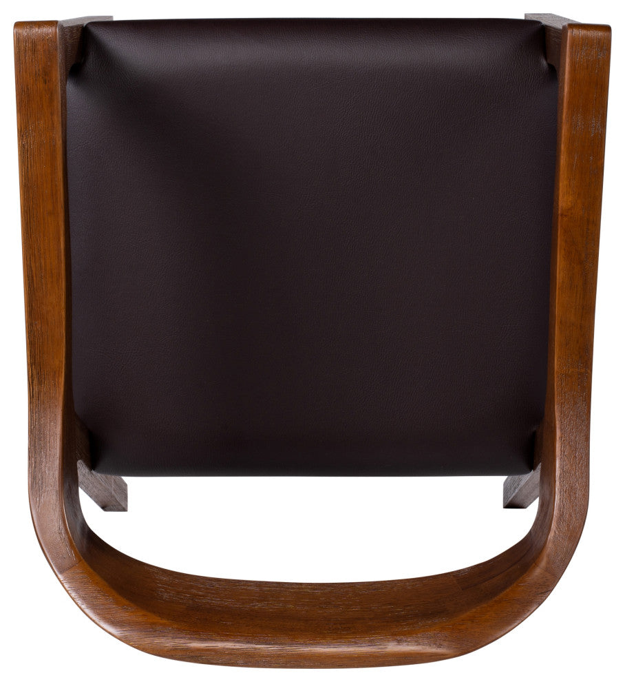 Boraam Rasmus Dining Armchairs, Chestnut Wire-Brush, Set of 2