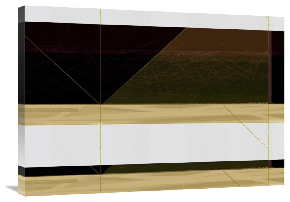 "Abstract  Brown And White" Fine Art Print