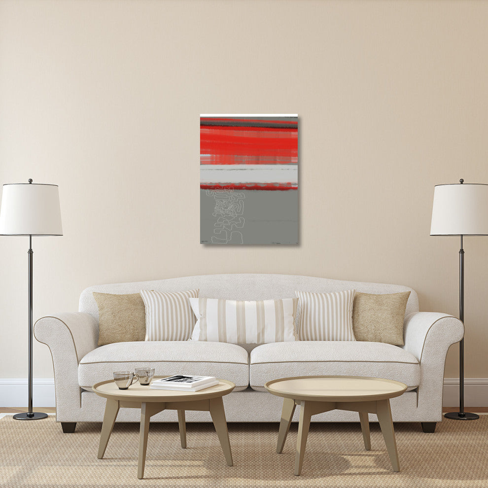 "Abstract Red 1" Fine Art Print