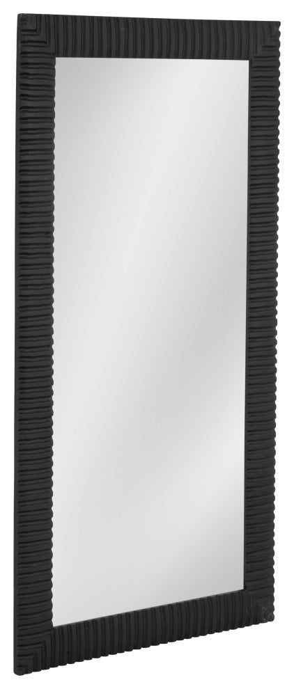 Lithea Floor Mirror Matte Black