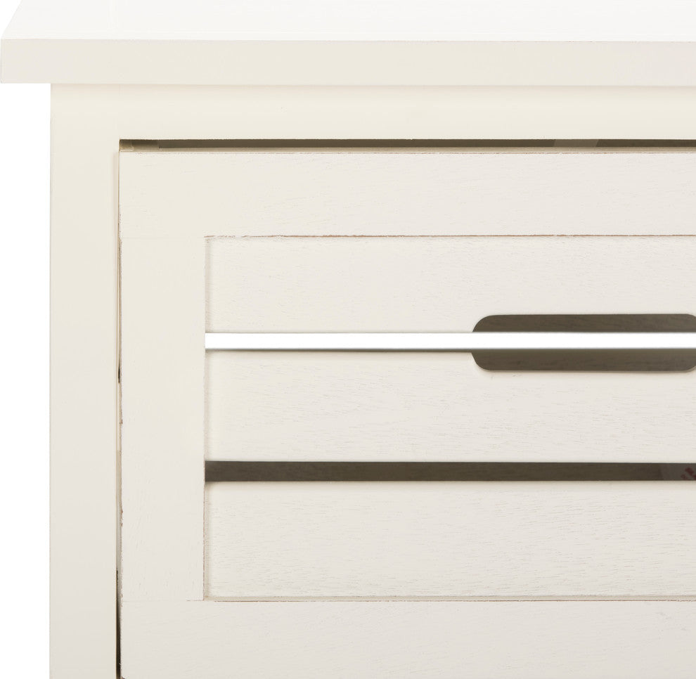 Safavieh Sarina 5-Drawer Cabinet, Distressed Cream 1