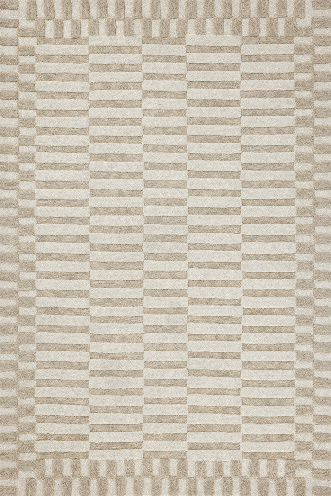 Chris Loves Julia x Loloi Bradley Ivory / Beige 8'-6" x 11'-6" Area Rug