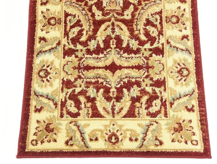 Unique Loom Red Hickory Voyage 2' 2 x 6' 0 Runner Rug