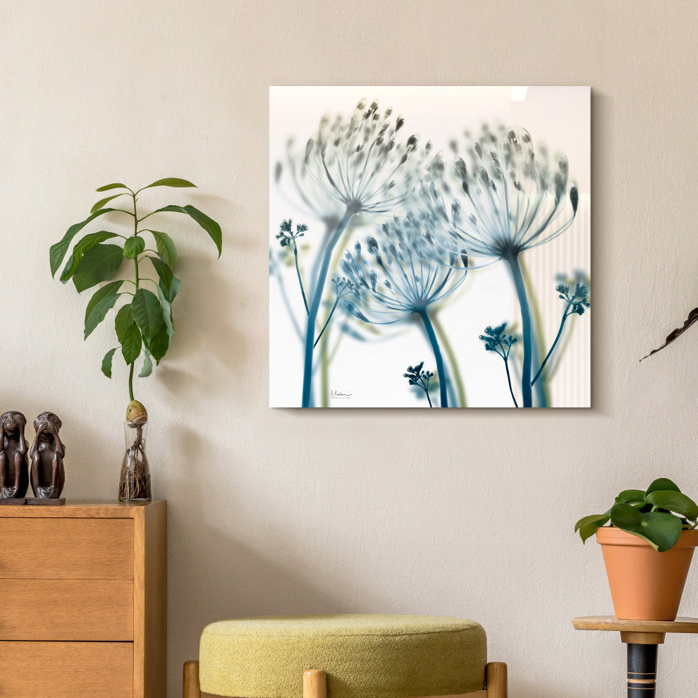 "Unfocused Beauty2"Frameless Free Floating Panel Graphic Wall Art, 24"x24"