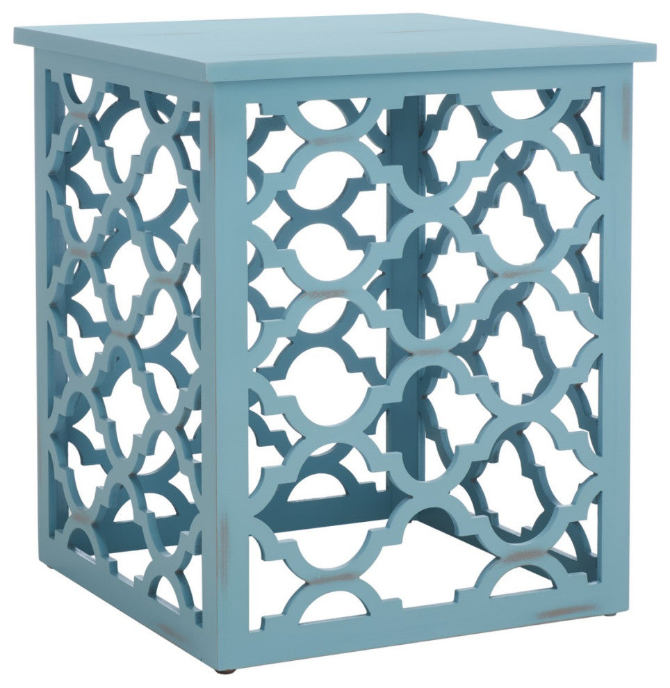 Safavieh Lonny End Table, Blue