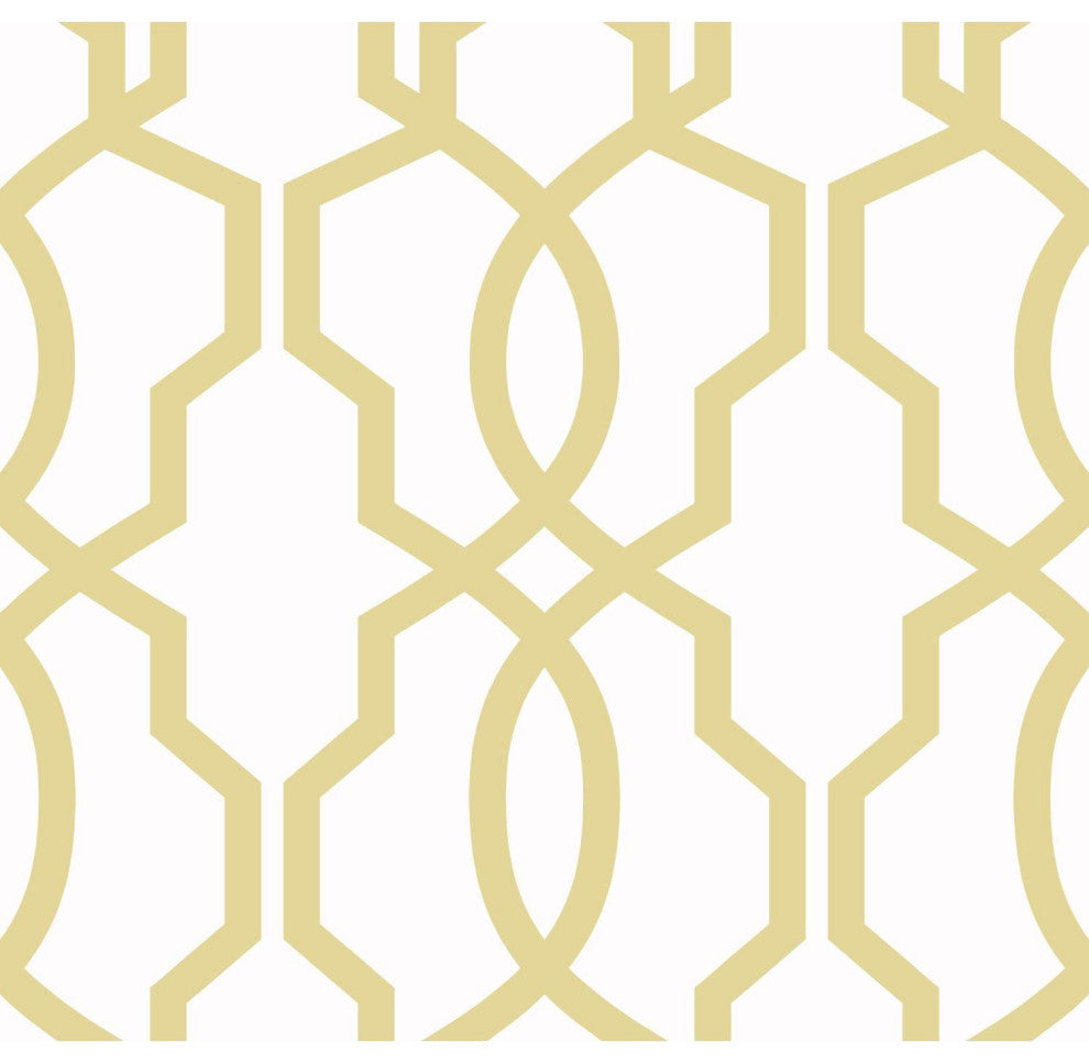 Hourglass Trellis Wallpaper