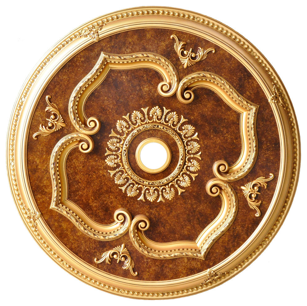 Artistry Lighting, Round 43" Burnished Gold Ceiling Medallion (ART11-FB-204)