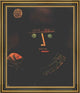 Paul Klee Black Knight - 16" x 20" Framed Premium Canvas Print