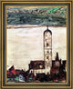 Egon Schiele Steon Danube  Seen Kreuzberg (small version)