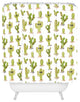 Wonder Forest Cool Cacti Shower Curtain, 72"x69"