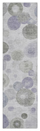 Machine Washable Indoor/Outdoor Chantille ACN1896 Violet 2'3" x 7'6" Runner Rug