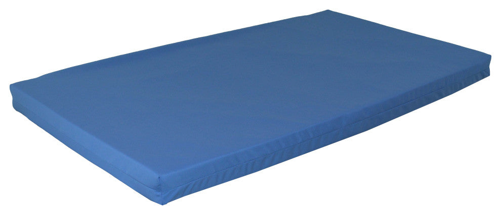 Swing Bed Cushion, Light Blue, 4 Foot, 4" Thick