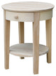 International Concepts Solid Wood Philips End Table, Unfinished