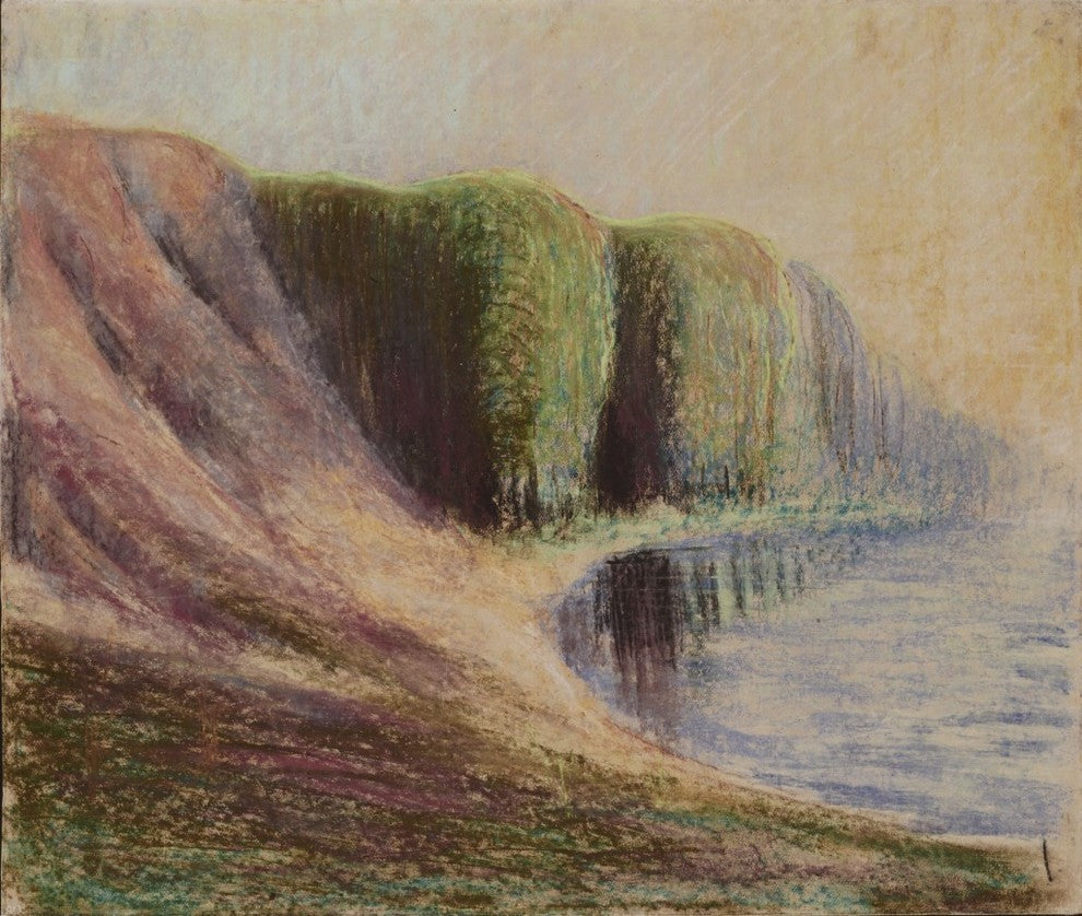 Mikalojus Ciurlionis Seashore - 20" x 25" Premium Canvas Print