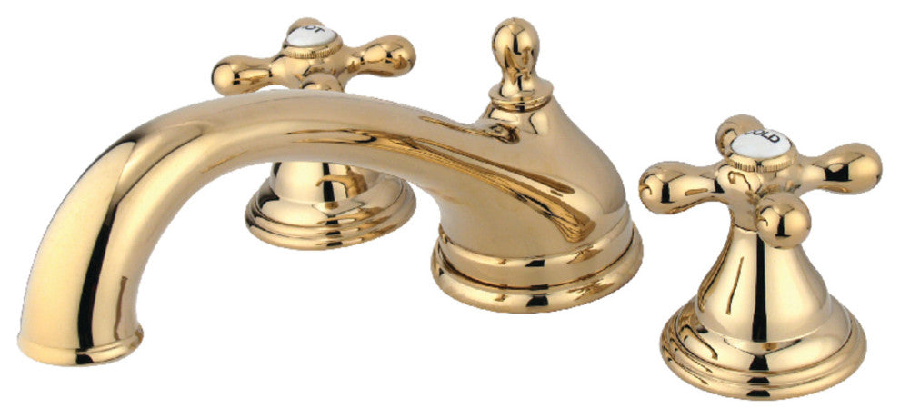 Kingston Brass Roman Tub Faucet, Polished Brass