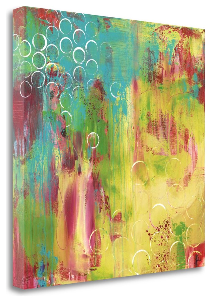 "Begin Again" By Julie Hawkins,Ready to Hang Giclee Print on Gallery Wrap Canvas