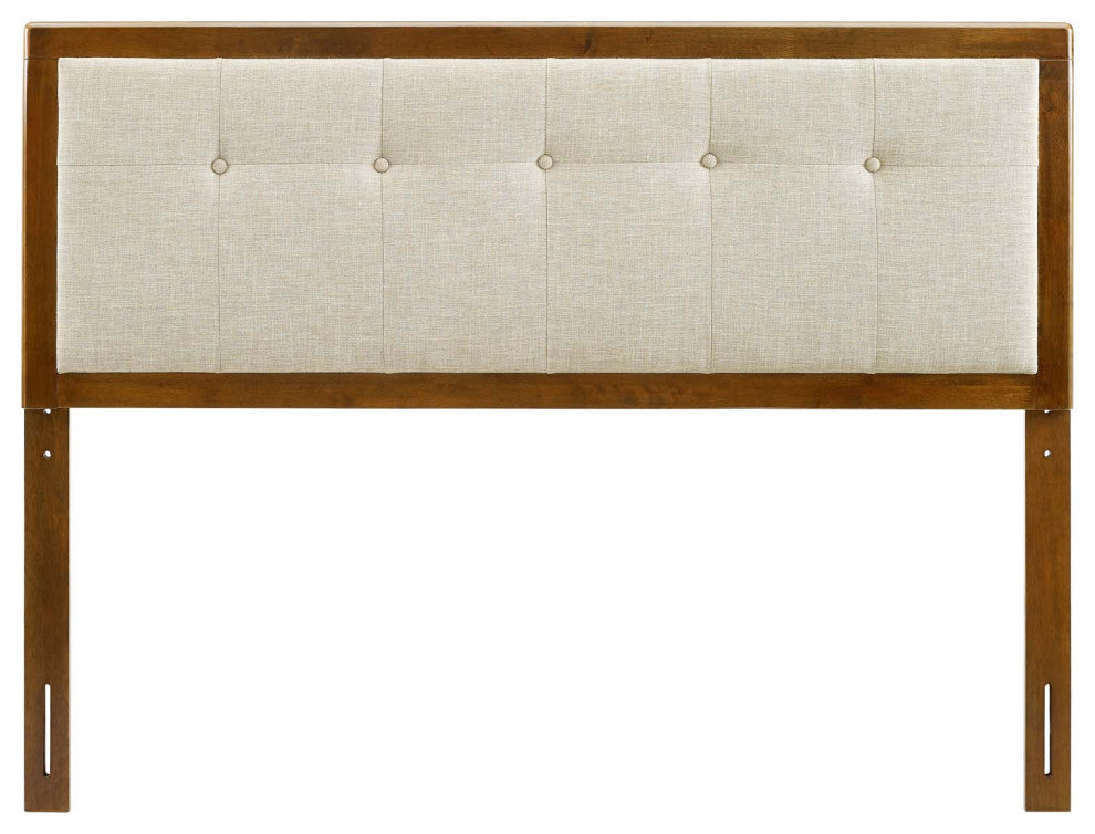 Modway Draper Tufted Full Fabric and Wood Headboard
