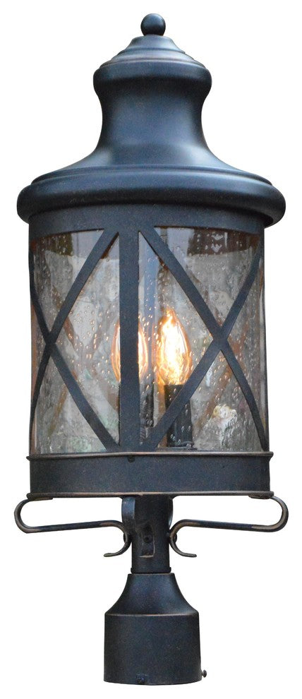 Taysom 3 Light Post Light in Oil Rubbed Bronze