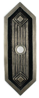 Petwer Doorbell Mission Hawk Hill Hardware, Vintage Pewter