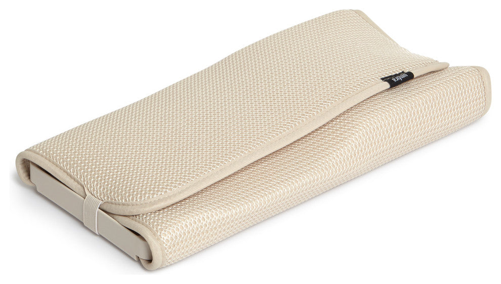 Udry Mini Dish Rack and Drying Mat, Linen