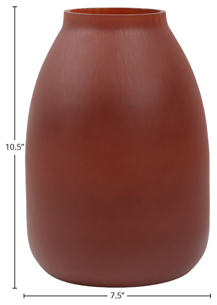 Prospect Vase, Burgundy