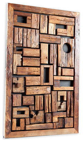 Asken Wood Wall Panel, Small