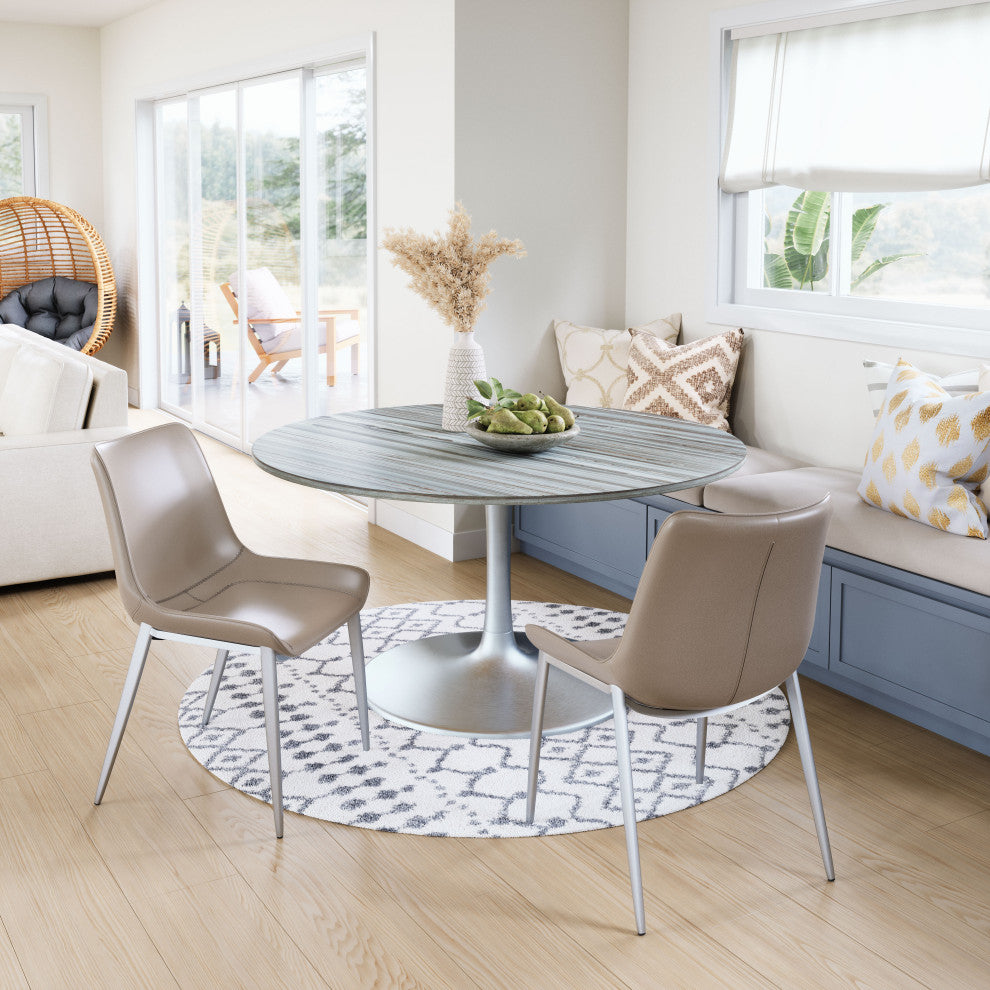 Star City Dining Table 60" Gray