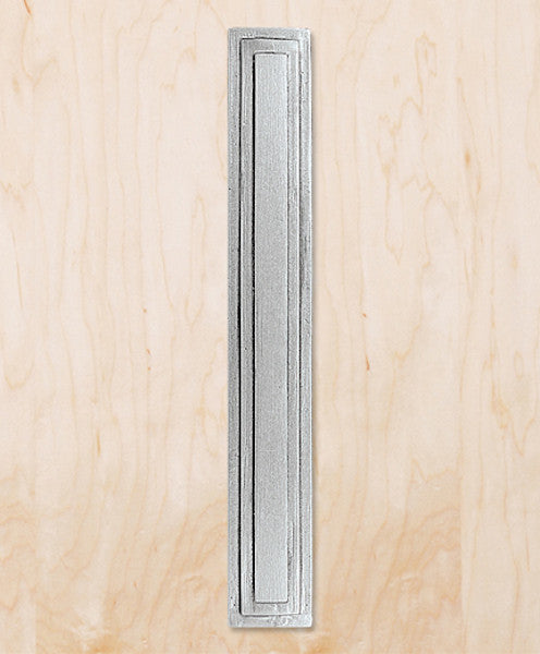 Classic 17" Entryway Door Pull, Polished Pewter