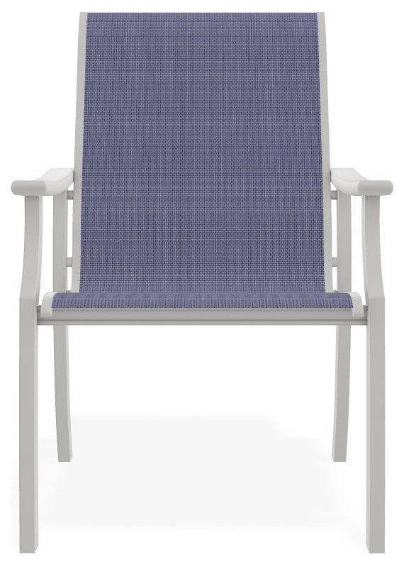 St. Catherine Sling Outdoor Armchair, Breeze/Snow