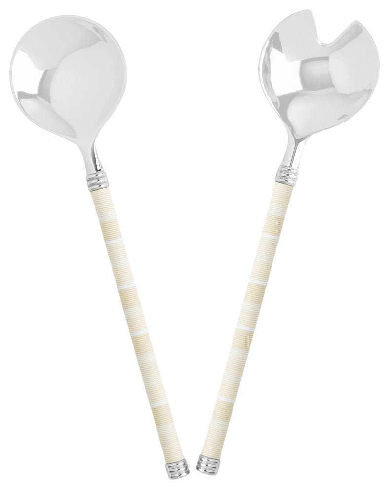 French Home Jubilee Salad Servers and Salad Bowl