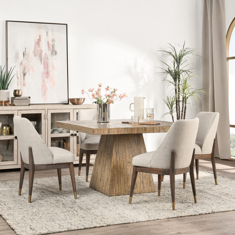 Montana 48" Square Dining Table, Natural