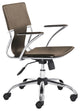 Modern Classics Elegant Office Chair, Brown