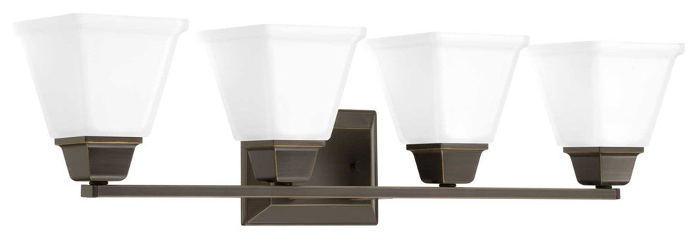 Clifton Heights 4-Light Bath, Vanity Lighting, Antique Bronze