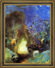 Odilon Redon Roger and Angelica - 18" x 24" Framed Premium Canvas Print