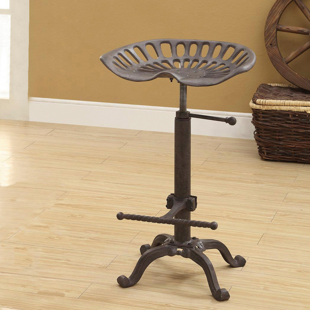 Adjustable Tractor Seat Stool, Industrial