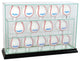 14 Baseball Upright Display Case, Black