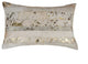 12" X 20" X 5" Natural And Gold  Pillow