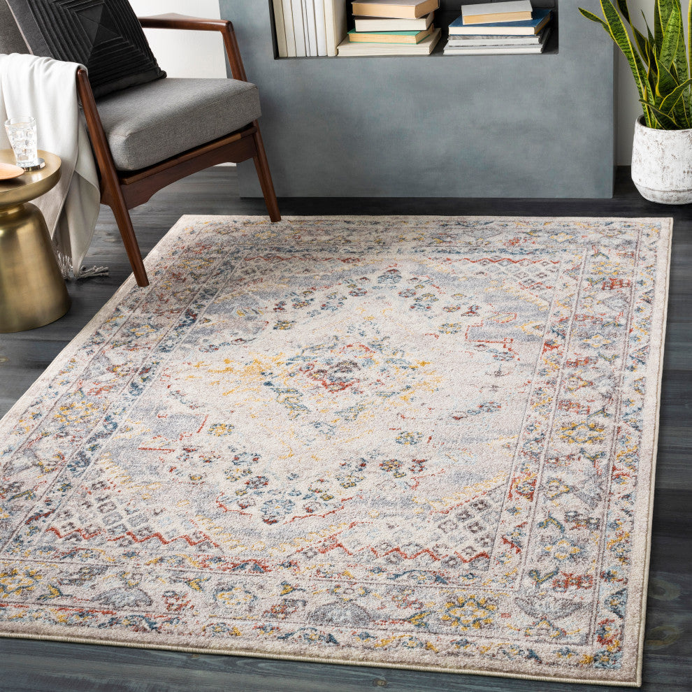 Ankara AKR-2301 Rug, Taupe, 7'10"x10'3"