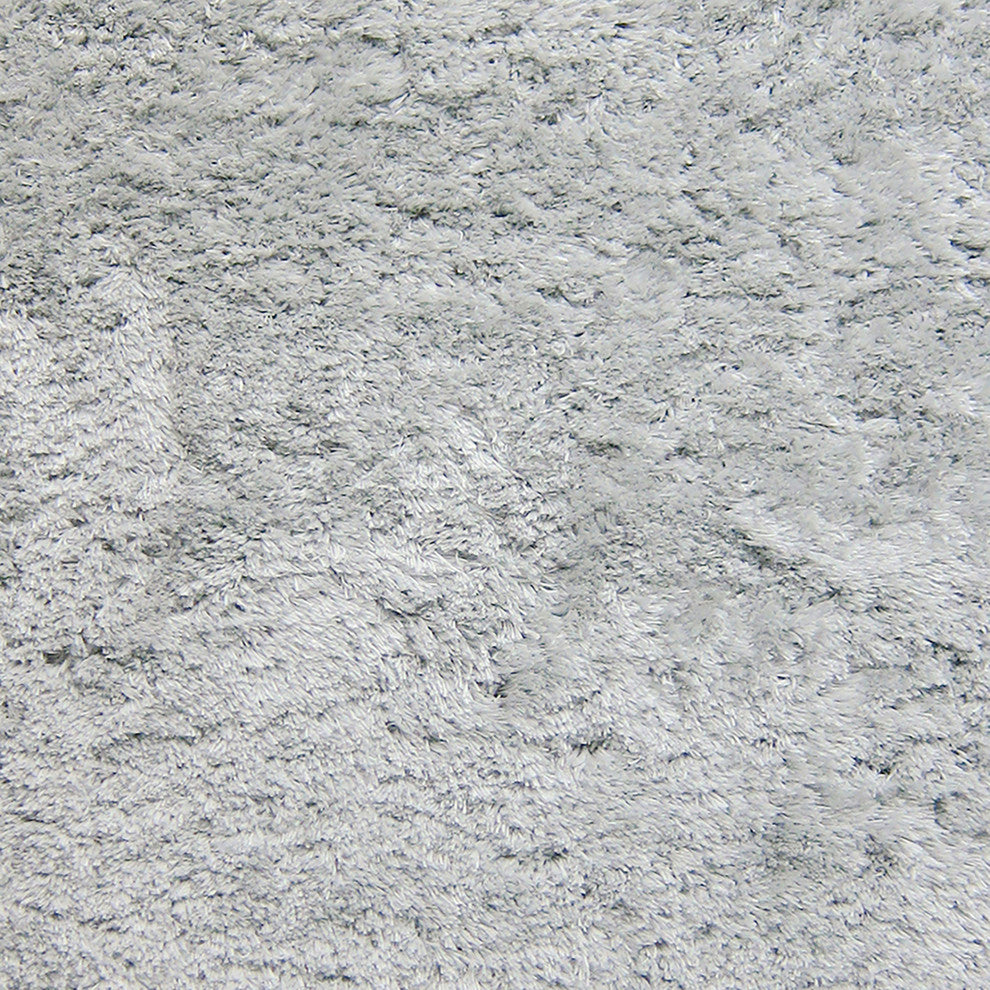 Odyssey Area Rug, Silver, 9? x 13?, Solid