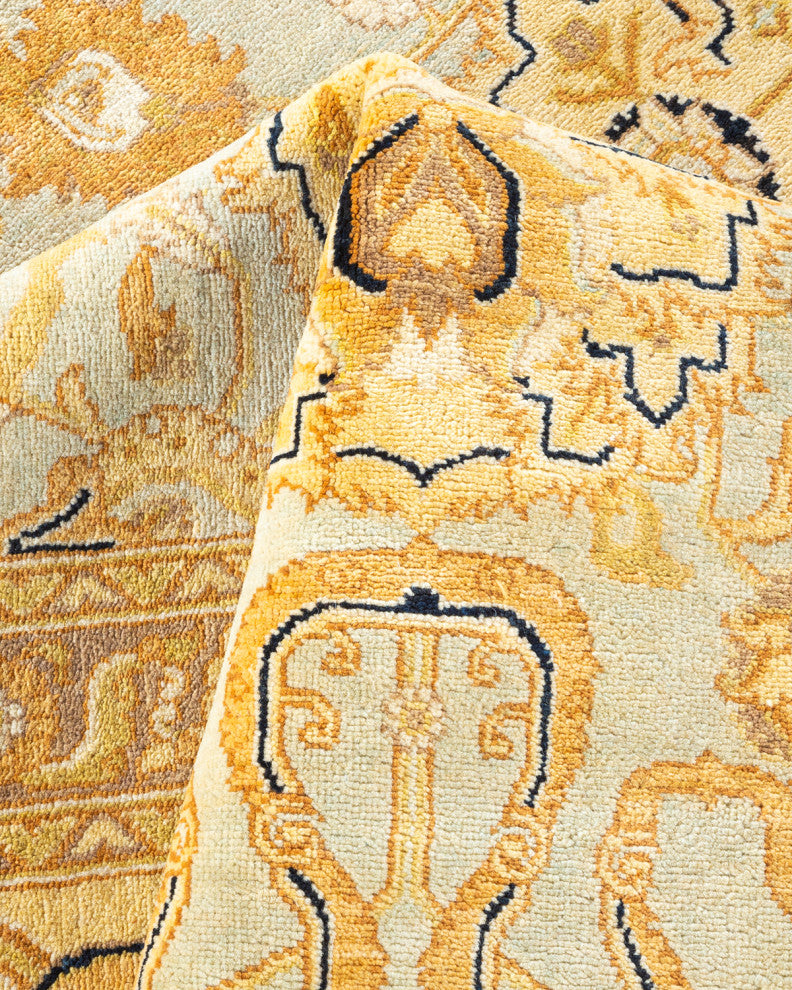 ECLECTIC, Hand Knotted Area Rug 12' 0" X 9' 2"