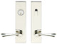 Breeze Lever, Tubular Entry, Single Cylinder, RH, Polished Stainless Steel