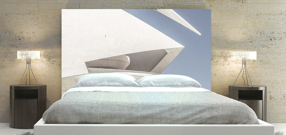 "Modern Building" Headboard