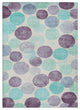 Machine Washable Indoor/Outdoor Chantille ACN1898 Plum 3' x 5' Rug