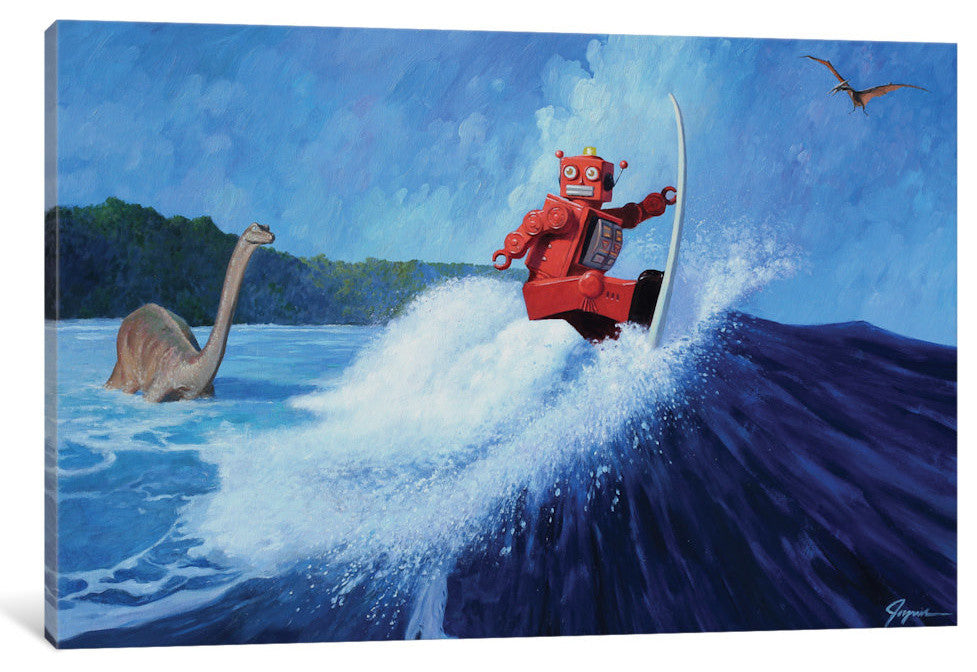 "Surfer Joe" by Eric Joyner, 26x18x1.5