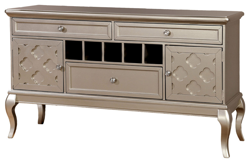 Natting Contemporary Dining Server, Silver
