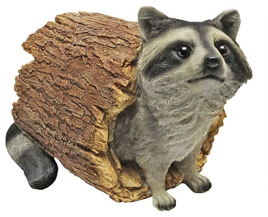 Raccoon Garden Sculpture Statue