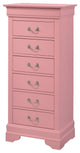 Louis Phillipe Lingerie Chest, Pink