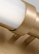 Kiel Large LED Wall / Bath, Satin Brass
