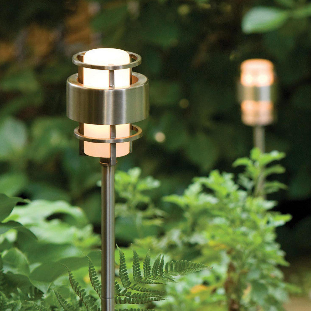 Hinkley Saturn Led Path Light, Stainless Steel