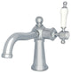 KS154KLCP Single-Handle Bathroom Faucet With Push Pop-Up, Chrome